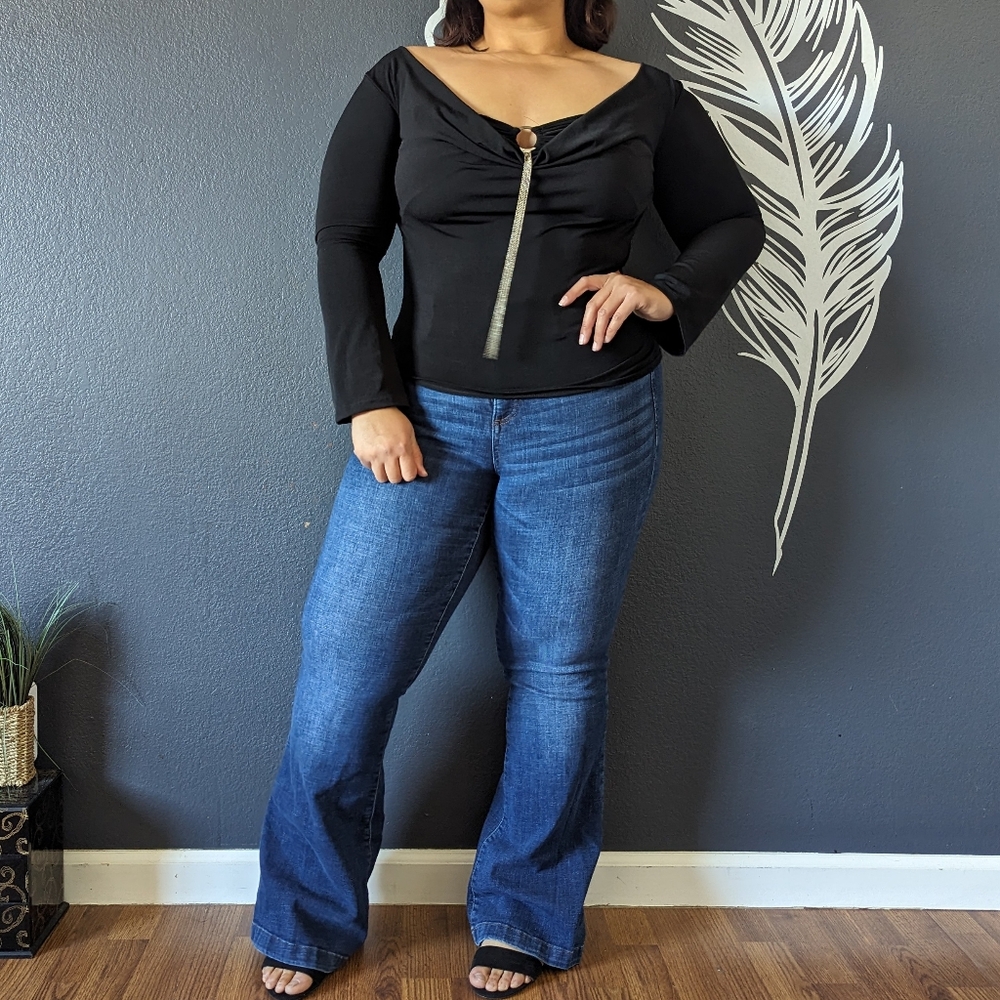 Temptation Black Blouse